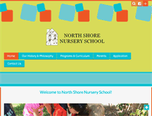 Tablet Screenshot of nsnurseryschool.com